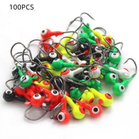 Five Color Fish Hook In Bulk (Option: Mixed color-1.8g-100PCS)