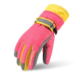 MaxProtect Winter Tech Gloves (Option: Pink-M)
