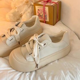 Women's Fashion Casual Manila Rope Canvas Shoes (Option: Beige-40)