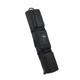 Single And Double Snowboard Snowboard Storage Bag With Wheel Large Capacity (Option: Meteorite-Double plate-148x32cm)