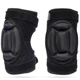 Roller Skating Single And Double Board Ski Hip Protection Set (Option: Knee protection-S)