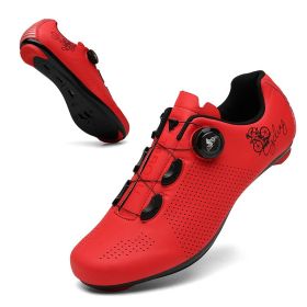 Men's And Women's Fashion Outdoor Casual Mountain Riding Shoes (Option: T28 Red Road Style-38)